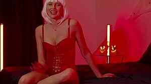 Stacy Cruz's Halloween Screams of Pleasure in XXX Porn with Costumes and Oral