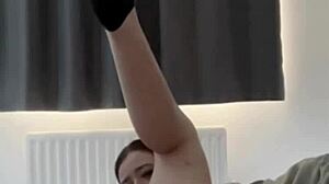 i'm watching this horny british girl play with toys solo