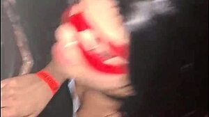 I dragged a pervert into the booth and sucked until I got milk in my mouth