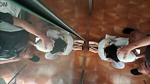 i suck cocks for money, milf blowjob with big cumshot in mouth