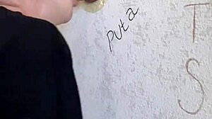 i found a glory hole and sucked big cock till cum in mouth