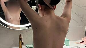 Offshot Of Cute Japanese Student In Ponytail 😊