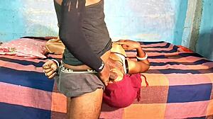 Desi step sister in sexy night dress for full oral and pussy fuck?