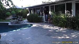 anna bell peaks sucks monster cock during cuckold sessions 😈