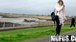 Mofos - Public Pick Ups - Student Sucks Cock for Tuition Starring Bella Scaris and Tony D Sergio