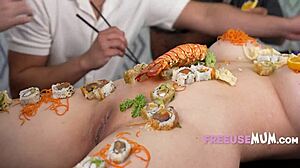 Freeuse asian chef serves herself as dessert - emerald loves suki sin freeusemum.