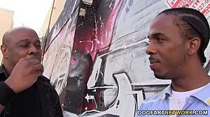 Aria Austin's pussy and ass get intensely drilled by massive black cock