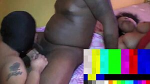 Big butt bbw milf gets gangbang creampie facial