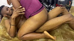 I satisfy my BBC boss as a big boobs house maid