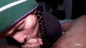 Intense Arousal Builds as Smoker Chick Sucks Cock for Smoke