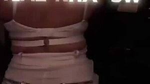 I dragged a pervert into the booth and sucked until I got milk in my mouth