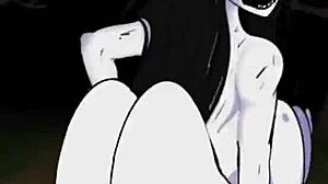 Scared Girl Rides Cock in Weird Position