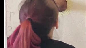 i found a glory hole and sucked big cock till cum in mouth