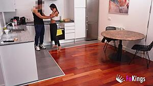 Alice Bianchi cheats and fucks her step brother, what a bitch