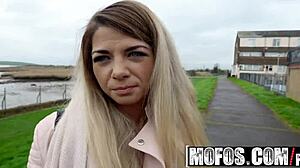 Mofos - Public Pick Ups - Student Sucks Cock for Tuition Starring Bella Scaris and Tony D Sergio