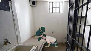 Real cop fucks prisoner hard, video leaks and gets him fired