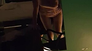 Young lover's secret adventure