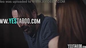 Naughty Latina Stepdaughter Meets And FUCKS Big Dick Mature Stepdad. Intense Action In Bedroom.