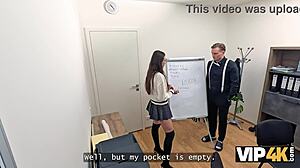 My first intriguing experience with an office glory hole setup in a professional environment