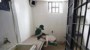 Real cop fucks prisoner hard, video leaks and gets him fired