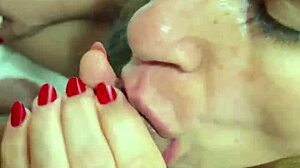 Blonde Latina Sucks Cock Until Cum in Throat