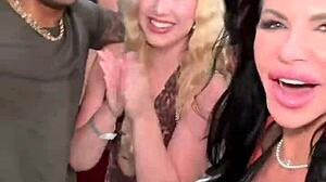 avn 2025 party backstage fun with stars and dj 😎