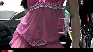 Young Beauty Shows Her Panties