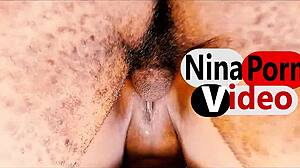 Ebony Milf Girl Masturbates to Squirting Orgasm