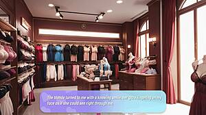 corlan acts as naughty girlfriend with shaved pussy and big tits 😏