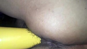 Esposa gozando con gran consolador 😍