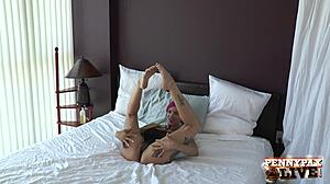 i watch hot redhead penny pax and anna belle peaks fuck backstage