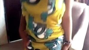 Horny Congolese Whore Finds Her Big Black Cock Fuckboy King