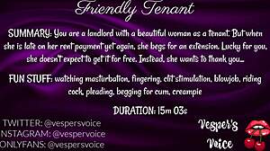 tenant thanks with blowjob and ride