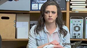 Guard Ass Fucking Perky Teen 18+ Thief