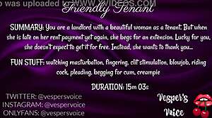 tenant thanks with blowjob and ride