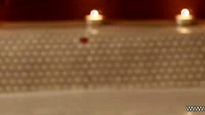 sensual asian couple explores intimate desires