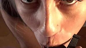 A Blowjob From Candie Cross Is The Best Way To Start A Day