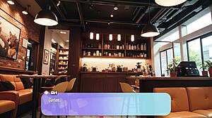 corlan acts as naughty girlfriend with shaved pussy and big tits 😏