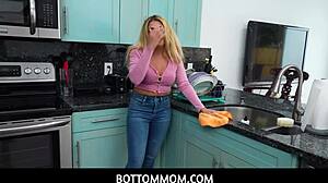 Step mom keeps their secret fuck hidden