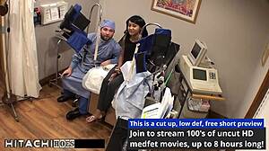 Doctor eliza shields gives hitachi orgasms