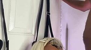 I rides her man face, obedient slave does whatever she told, full video on xred.