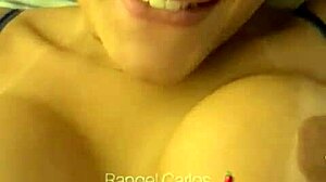 i moan loudly while he fucks my trimmed pussy