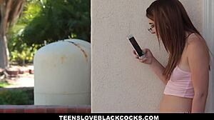 Joseline Kelly's Tight Pussy Gets Enjoyed by Big Black Cock in Various Positions