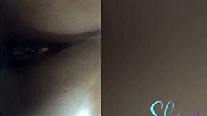 First anal without her leads to pussy creampie in amateur video