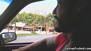 this no bra busty latina amateur enjoys rough hardcore fucking