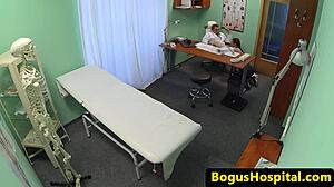 hairy babe gets banged by doctor 😏