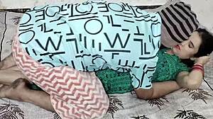 On New Year's night, the horny Indian couple, Jija and Sali, engage in passionate sex.