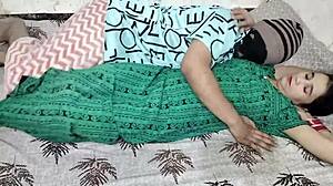 On New Year's night, the horny Indian couple, Jija and Sali, engage in passionate sex.