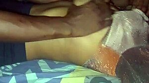 Massaging My Girlfriend's Big Boobs With Intense Passion!