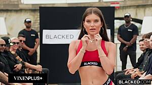 The intense pleasure builds as stefany kyler and lia lin ride jason luv's massive bbc together